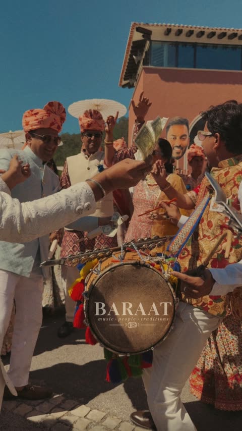 Baraat — music, people, traditions reel